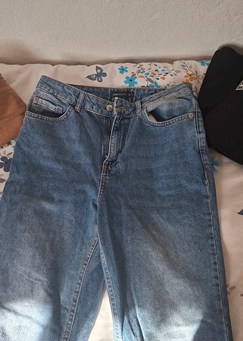 Mavi Midi Boy Kadın Denim Jean - Görsel 4