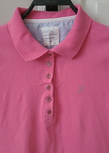 Limon Company Düğmeli Pembe Kadın Polo Tişört