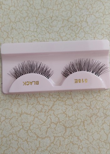 Pro Express Kırmızı Gerçek Saç Kirpik - Görsel 5