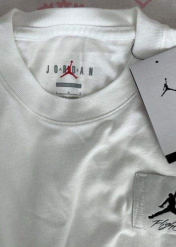 Jordan Beyaz Erkek Tişört - Görsel 3