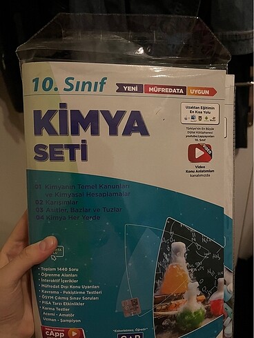 10. sınıf Kimya seti full fasiküller çap yayınları