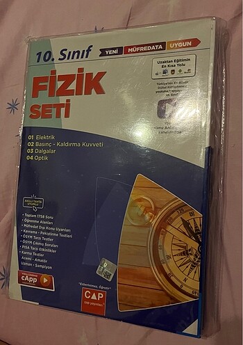 10. sınıf çap yayınları fizik seti