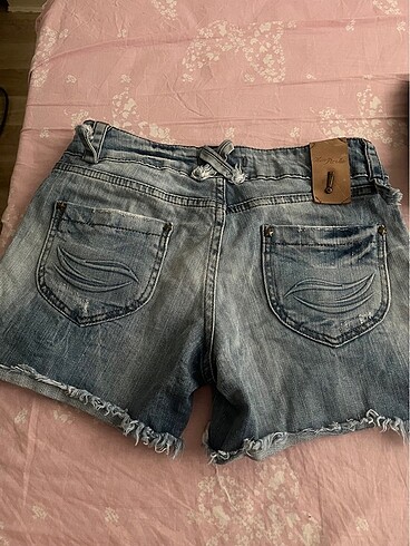 Zara düşük bel vintage kot şort