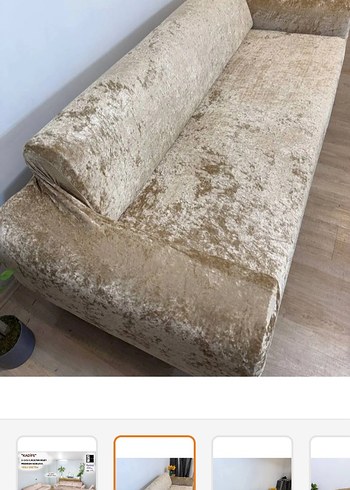 Kadifeli Koltuk örtüsü - Görsel 2