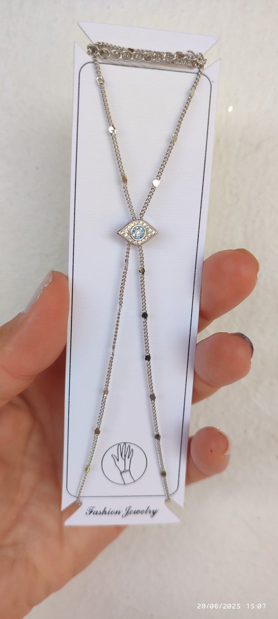  Renkli Nazar Boncuklu Göz Şahmeran  Parıltılı ve Koruyucu!  - Görsel 5