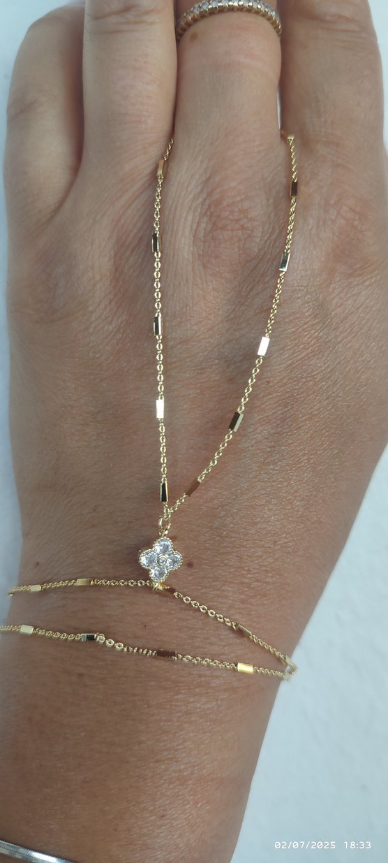  Taşlı Gold Renk Şahmeran | Zarif & Işıltılı | Aynı Gün Kargo - Görsel 4