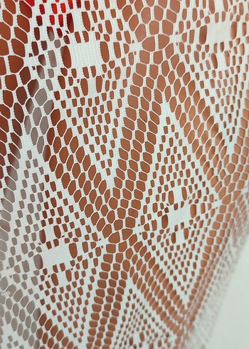 Beyaz Dökümlü Pareo - Görsel 3