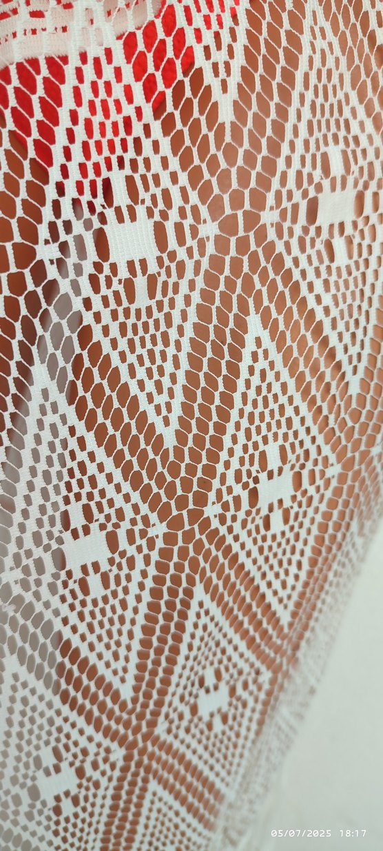 Beyaz Dökümlü Pareo - Görsel 3