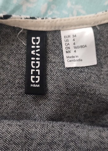 Kadın Gri Yılan Desenli kısa Elbise - Görsel 6