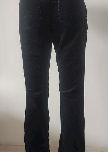 Siyah Süet Hamile Pantolonu - Görsel 4