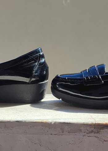 Parlak Mavi Tokalı Erkek Çocuk Loafer - Görsel 5