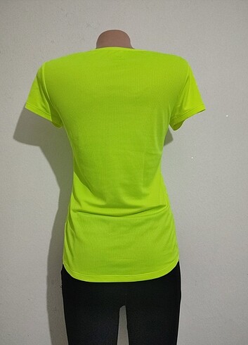 Nike nike dri -fit tshirt s beden neon sarı