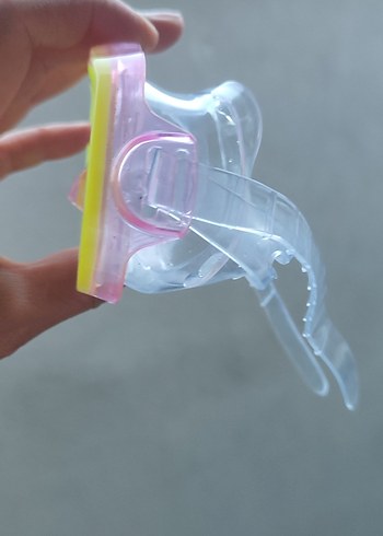 Sarı Şeffaf Plaj Yüzme Gözlüğü - Görsel 8