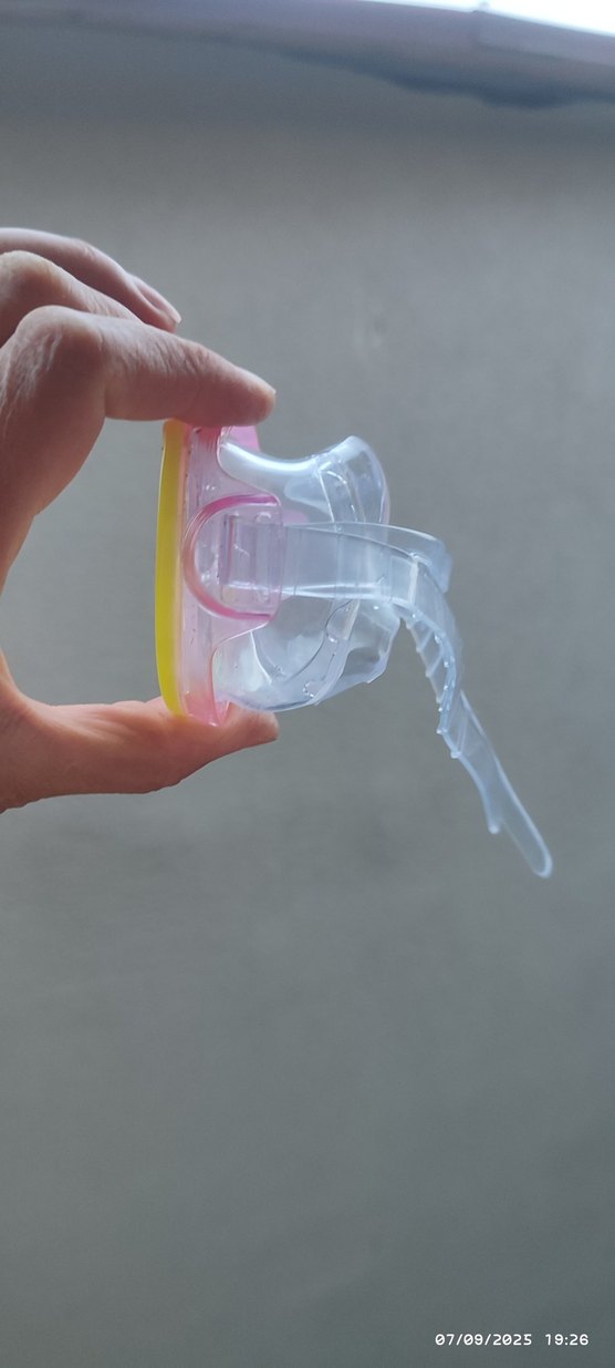 Sarı Şeffaf Plaj Yüzme Gözlüğü - Görsel 5