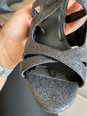 Simli topuklu - Görsel 3