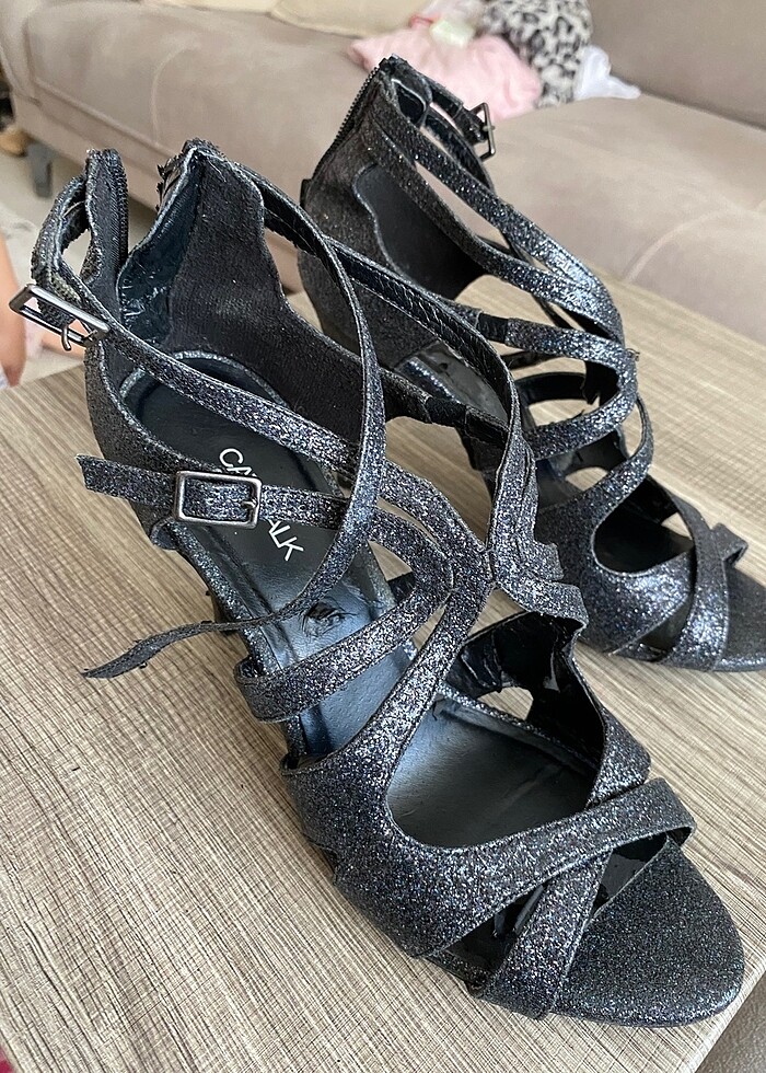 Simli topuklu - Görsel 2