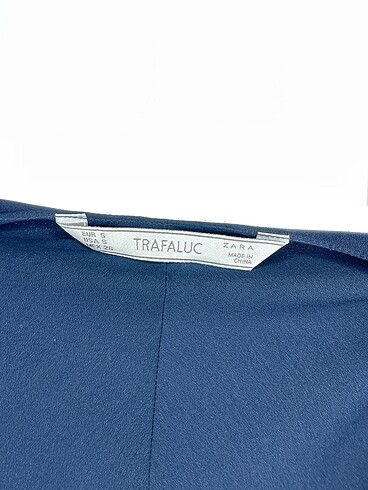 s Beden lacivert Renk Zara Bluz %70 İndirimli.