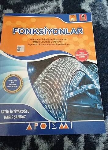Beden Renk Apotemi Sıfır hiç kullanılmamış AYT kitap