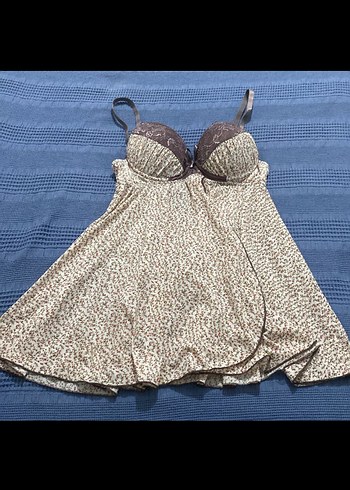 Bohem Midi Askılı Kadın Gecelik - Görsel 2