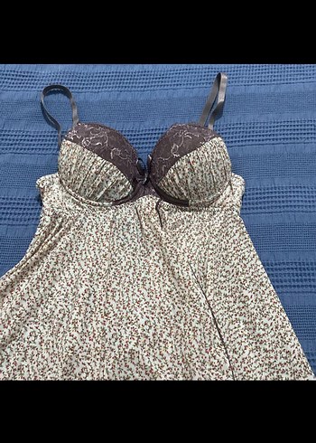 Bohem Midi Askılı Kadın Gecelik - Görsel 5