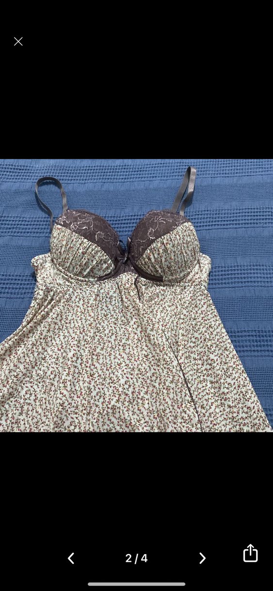 Bohem Midi Askılı Kadın Gecelik - Görsel 5