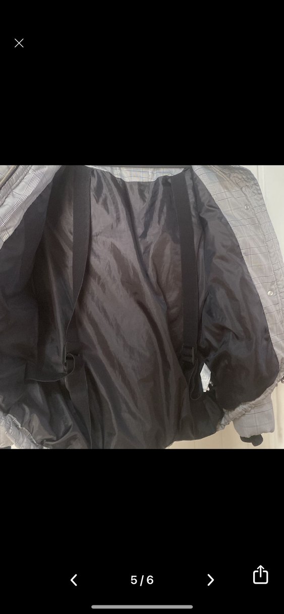 Gri Bel Detaylı Kadın Mont - Görsel 5