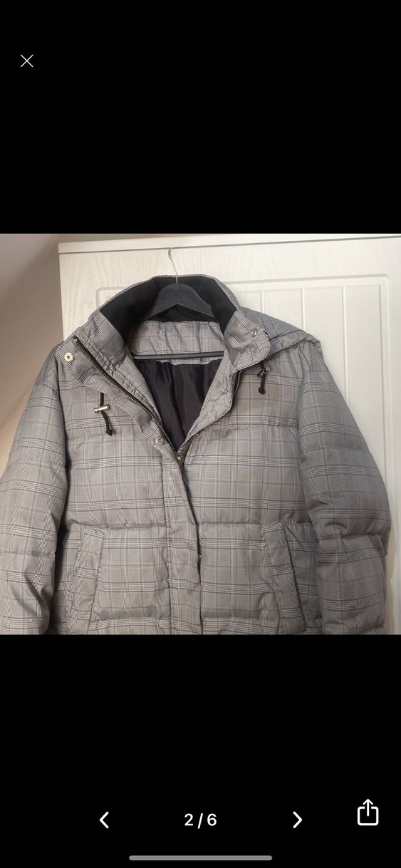 Gri Bel Detaylı Kadın Mont - Görsel 2