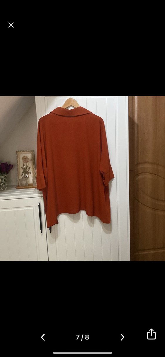 Yarasa kol gömlek tunik - Görsel 4