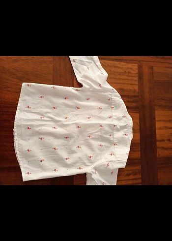 Erkek Çocuk Bohem Uzun Kollu Beyaz Gömlek - Görsel 4