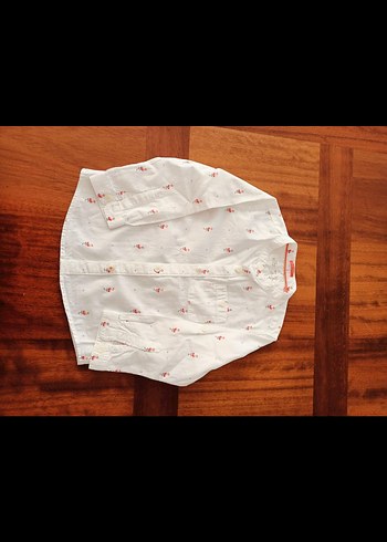 Erkek Çocuk Bohem Uzun Kollu Beyaz Gömlek - Görsel 3