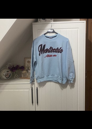 Mavi Baskılı çacuk Sweatshırt - Görsel 3