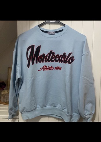 Mavi Baskılı çacuk Sweatshırt - Görsel 4