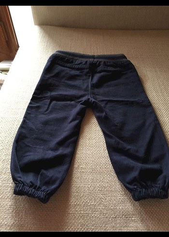 Koyu Mavi Erkek Çocuk Bol Kesim Kot Pantolon - Görsel 3