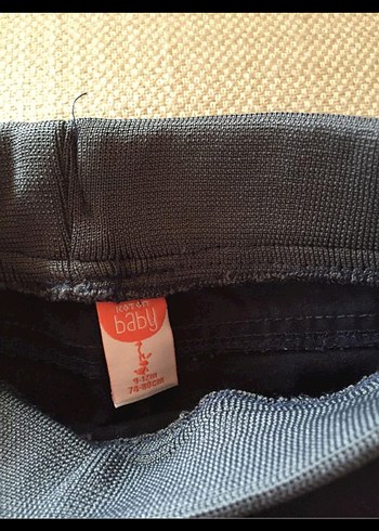 Koyu Mavi Erkek Çocuk Bol Kesim Kot Pantolon - Görsel 4