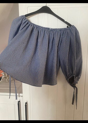 Bohem tarzı kısa kolları bağcıklı - Görsel 3