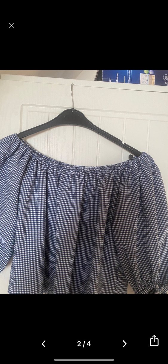 Bohem tarzı kısa kolları bağcıklı - Görsel 5