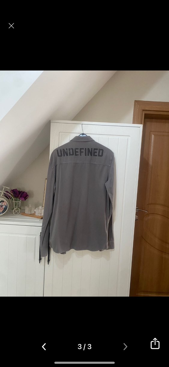 Gri Uzun Kollu Erkek Keten Gömlek - Görsel 4