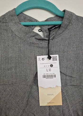 Gri Kısa Kesim Kadın Bluz - Görsel 5