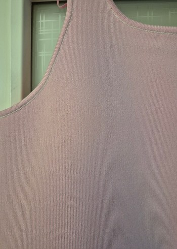 Pembe Mini Kolsuz Elbise - Görsel 8