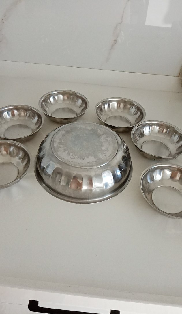 Paslanmaz çelik salata kase takımı - Görsel 3