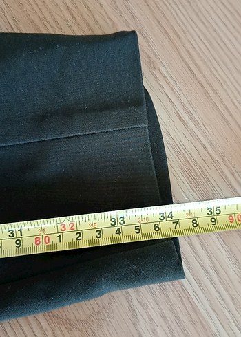 Kadın haki Midi Kumaş Pantolon - Görsel 6