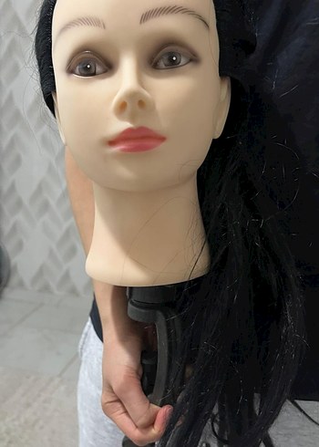 Saç mankeni kuaför eğitim mankeni - Görsel 3