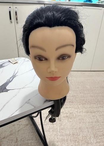 Saç mankeni kuaför eğitim mankeni - Görsel 4