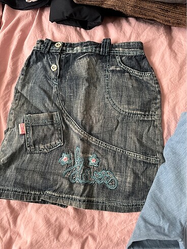 LC Waikiki Kız çocuk kot pantolon kot etek