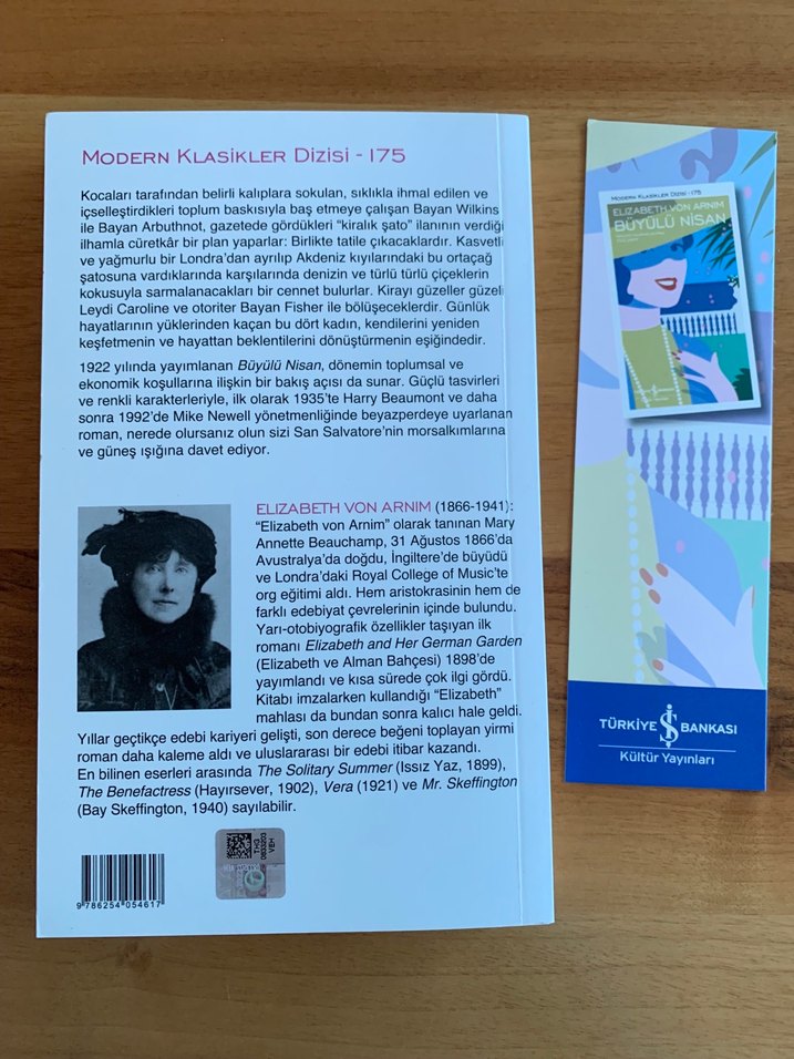 Büyülü Nisan - Elizabeth von Arnim - Görsel 3