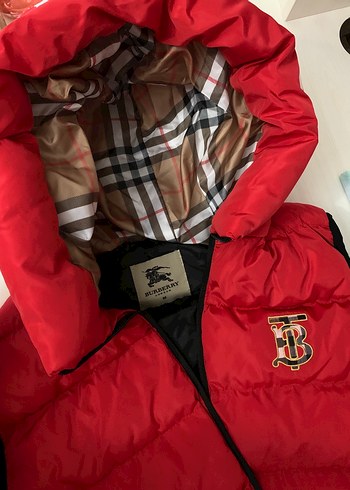 Burberry Unisex Kırmızı Yelek - Görsel 6