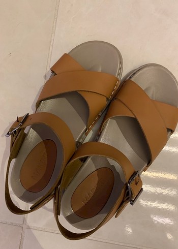 Kadın Dolgu Topuklu Sandalet - Görsel 2