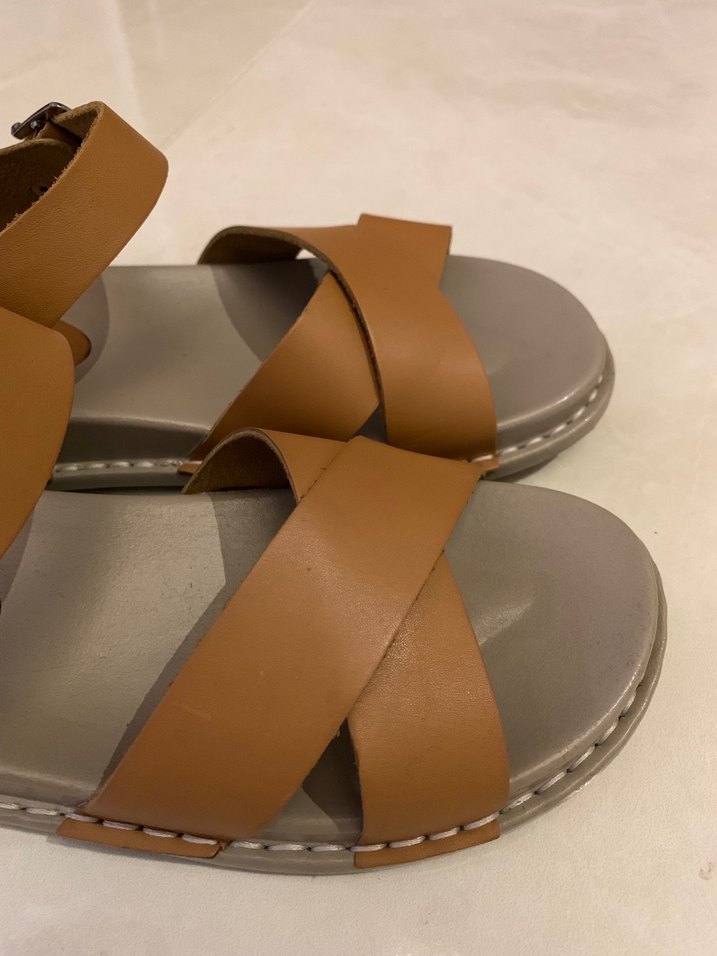 Kadın Dolgu Topuklu Sandalet - Görsel 3