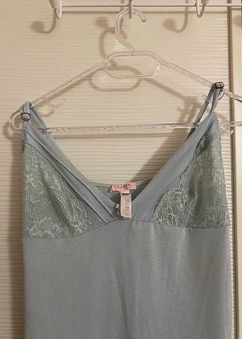 Uzun Kollu Kadın Gecelik ve Sabahlık - Görsel 3