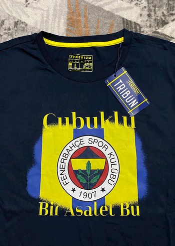 Fenerbahçe Baskılı Lacivert Erkek Tişört - Görsel 2